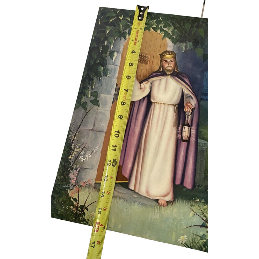 R. Atkinson Jesus Litho Art Prints Set Lot 2 Vintage Christian Religious 11"x16" - Picture 10 of 13